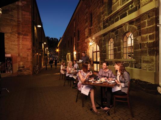 Dining at Restaurants in Salamanca Hobart